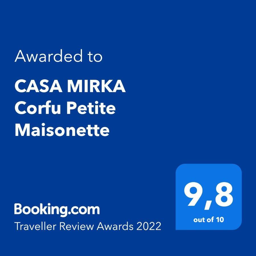 Casa Mirka Corfu Petite Maisonette Villa Anemomylos Exteriör bild